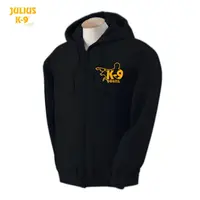 Hanorac cu gluga si fermoar K9 Unit - Julius K9 - Negru - XXL