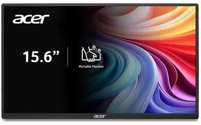 Monitor portabil Acer - PM161QB1bmiuux, 15.6'', FHD, IPS, 60Hz, 4ms