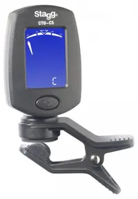 Tuner Stagg - CTU-C5 BK, cromatic, negru