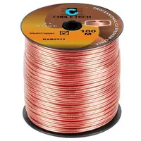 Cablu transparent pentru difuzor, cupru, 2 x 0.75 mm2, rola 100m KAB0311