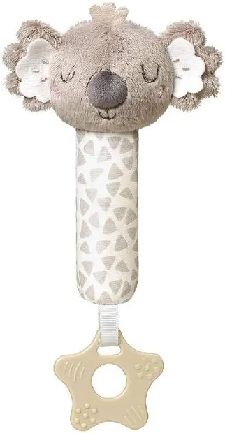 Jucărie de pluș cu inel de dentiție Babyono - Koala Coco