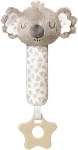 Jucărie de pluș cu inel de dentiție Babyono - Koala Coco