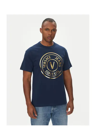 Tricou barbati bumbac - albastru