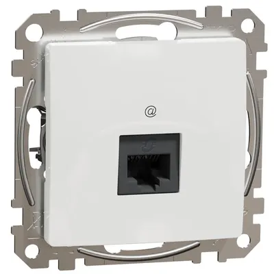 Priza date RJ45 Cat6 UTP Schneider Sedna Design SDD111461, alb