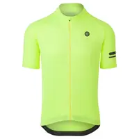 Tricou de ciclism bărbați Core Essential galben neon