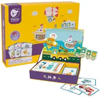 Joc magnetic Classic World - Mijloace de transport