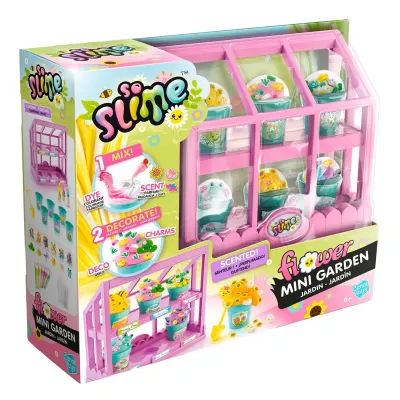 Set 6 decoratiuni cu slime parfumat, So Slime DIY, Mini Garden