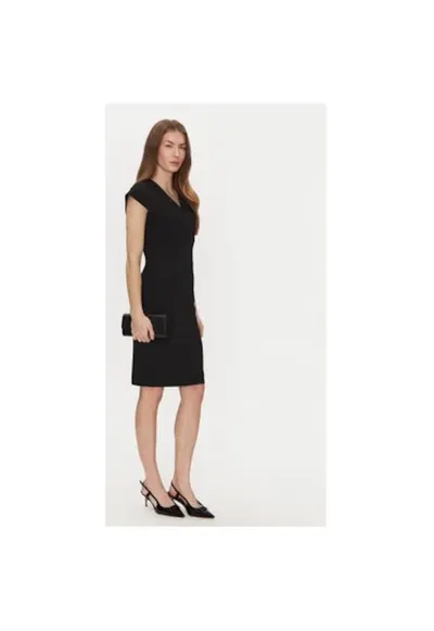Rochie dama - 305266132 - Poliester - Negru - Negru