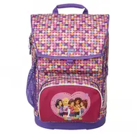 Ghiozdan scoala Maxi + sac sport, 44x28x25 cm, LEGO Core Line, Friends Confetti