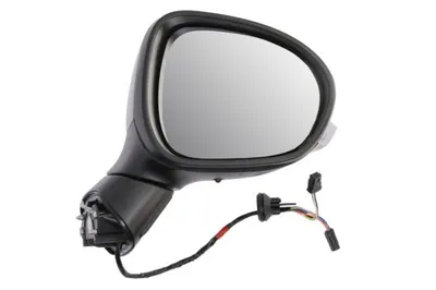Oglinda laterala dreapta electric, convex, cu incalzire, grund, cu memorie, rabatare electrica, semnalizator potrivit VW TAIGO 07.21