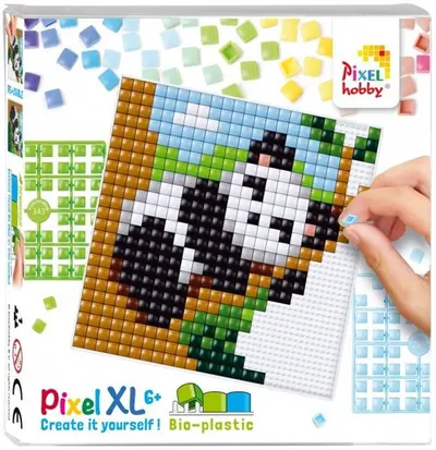 Set de pixeli creativ Pixelhobby - XL, Panda într-un copac
