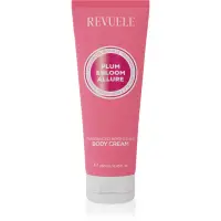 Revuele Plum & Bloom Allure Fragranced Brightening Body Cream cremă de corp, cu efect de iluminare cu efect de hidratare pentru femei 250 ml