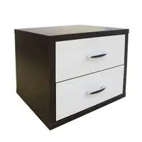 Noptiera Torino Wenge / Brad, 48 x 37 x 37 cm