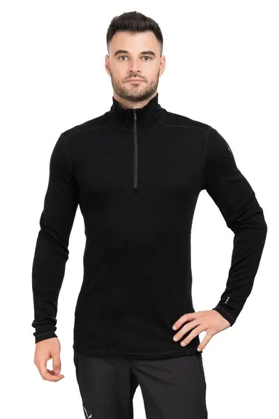 Tricou termic bărbați Classic Thermal Merino Base Layer 1/4 Zip