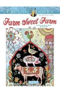 Creative Haven Farm Sweet Farm Coloring Book