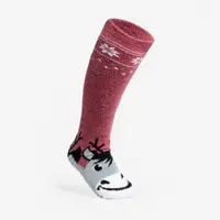 Șosete călduroase echitație Mărimea 38 - 42 SWEET & WARM Roz Adulți