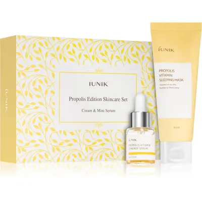 iUnik Propolis Vitamin set pentru luminozitate si hidratare