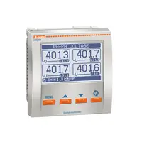 Flush-Mount Lcd Multimeter, Expandable, Graphic 128x80 Pixel Lcd, Harmonic Analysis, Auxiliary Supply 100-440vac/110-250vdc. Multilanguage: English, Czech, Polish, German and Russian