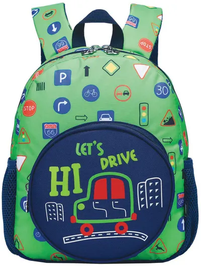 Ghiozdan pentru gradiniță S. Cool - Lets Drive