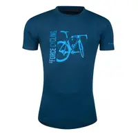Tricou Force Flow, maneci scurte, albastru, XS