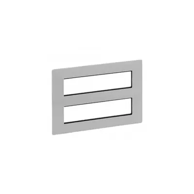 Rama suport cu plate Valena Life - 2 x 4 x 2 module - aluminiu