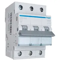 Siguranta automata 3P, 20A, 6kA, curba B Hager MBN320