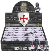 Mini-figurină Nemesis Now Adult: Fantasy - Knights in Shining Armour (White) 5.5 cm, sortiment