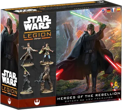 Extensie de joc de societate Star Wars Legion - Heroes of the Rebellion Character Expansion