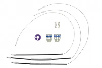 Kit reparatie macara geam fata stanga set VW POLO dupa 2009