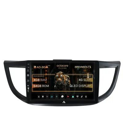 Navigatie Honda CRV (2011-2016), Android, A-Octacore 4GB RAM + 64GB ROM, 9 Inch - AD-BGA9004+AD-BGRKIT003