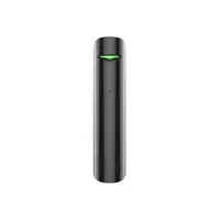 Detector de geam spart wireless Ajax GlassProtect BL, 9 m, 180 grade, contact NC, 868 MHz, RF 1000 m, negru