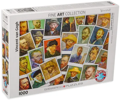 Puzzle Eurographics din 1000 de piese - Selfiuri, Vincent van Gog