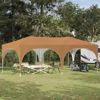 vidaXL Cort de Petrecere Pop-up 575 x 288 x 245 cm Bej Material Oxford