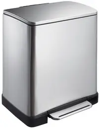 Coș de gunoi EKO Europe - E-Cube, 30 l, crom mat