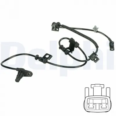 Senzor ABS Fata Stanga potrivit KIA SPORTAGE III 1.6-2.0D 06.10
