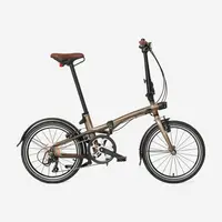 Bicicletă pliabilă FOLD 560 Aluminiu brut lăcuit