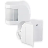 Senzor miscare reglare vert+oriz, in infrarosu cu deschidere 270°, pentru colt, 1200W-ST13B