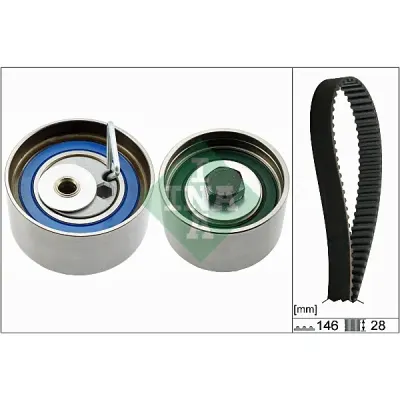 Set curea de distributie INA 530 0587 10