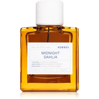Korres Midnight Dahlia Eau de Toilette pentru femei 50 ml