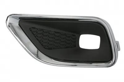 Element bara fata stanga (cu orficii lampa ceata, plastic, negru crom) potrivit JEEP CHEROKEE KL 01.18