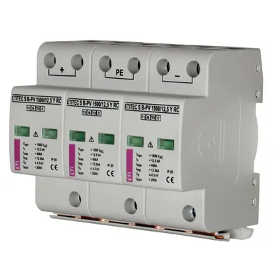 ETITEC S B-PV Descarcatoare Tip1 modular, serie noua ETITEC S B-PV 1200/12,5 Y