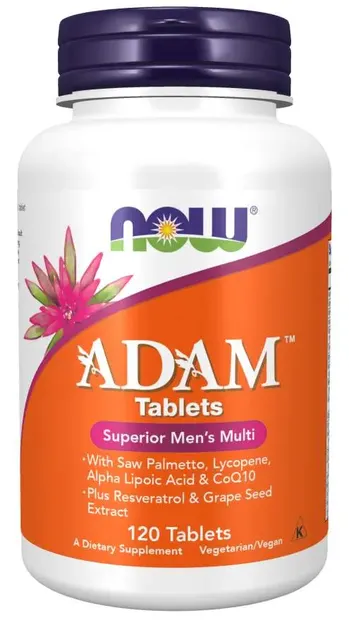 Adam Men's Vits, 120 tablete, Now