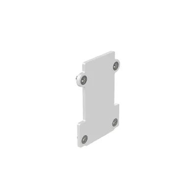 Accesoriu corp de iluminat Ego end cap recessed senza foro Alb