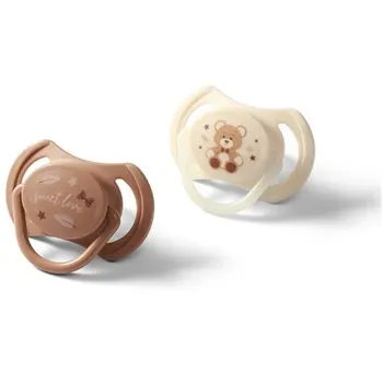 BabyOno Take Care Symmetrical Silicone Soothers suzetă