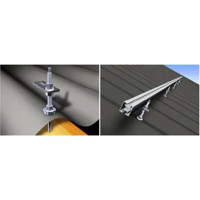 Surub inox M10x300 K1 pentru prindere profil