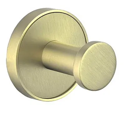 Agățătoare de perete simplă Inter Ceramic - Lusso, Ø5 х 4.15 cm, Gold