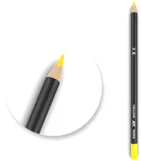 Creion pe baza de apa pentru modelat AK Interactive - Watercolor Pencil Yellow AK10032 (1 buc )