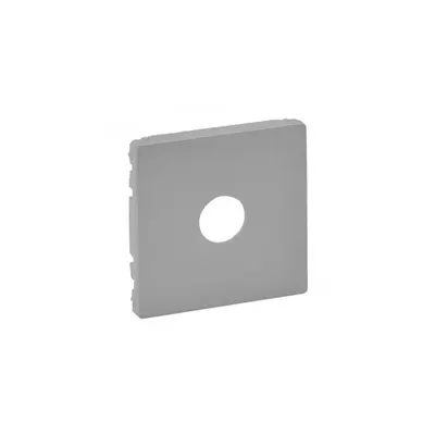 Capac Valena Life - male/F type TV priza - aluminiu