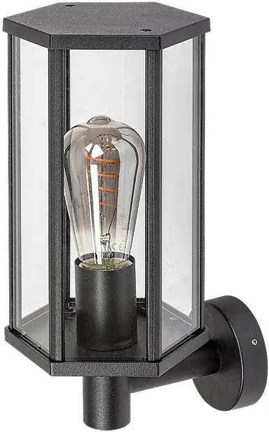 Felinar pentru exterior Rabalux - Dubrovnik 7239, IP44, E 27, 1 x 40 W max, 230 V, negru mat