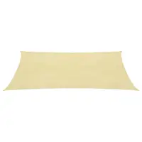 Gossi panza parasolar, bej, 2 x 2 m, hdpe, patrat